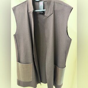 New Wool-Cashmere Vest